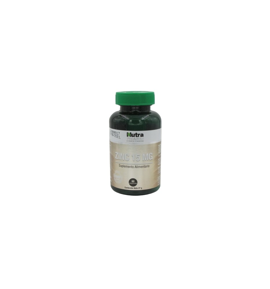 ZINC 15mg X 60COM