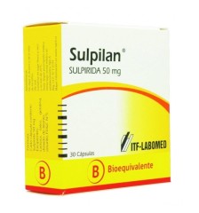 SULPILAN 50 MG X30 CAPSULAS