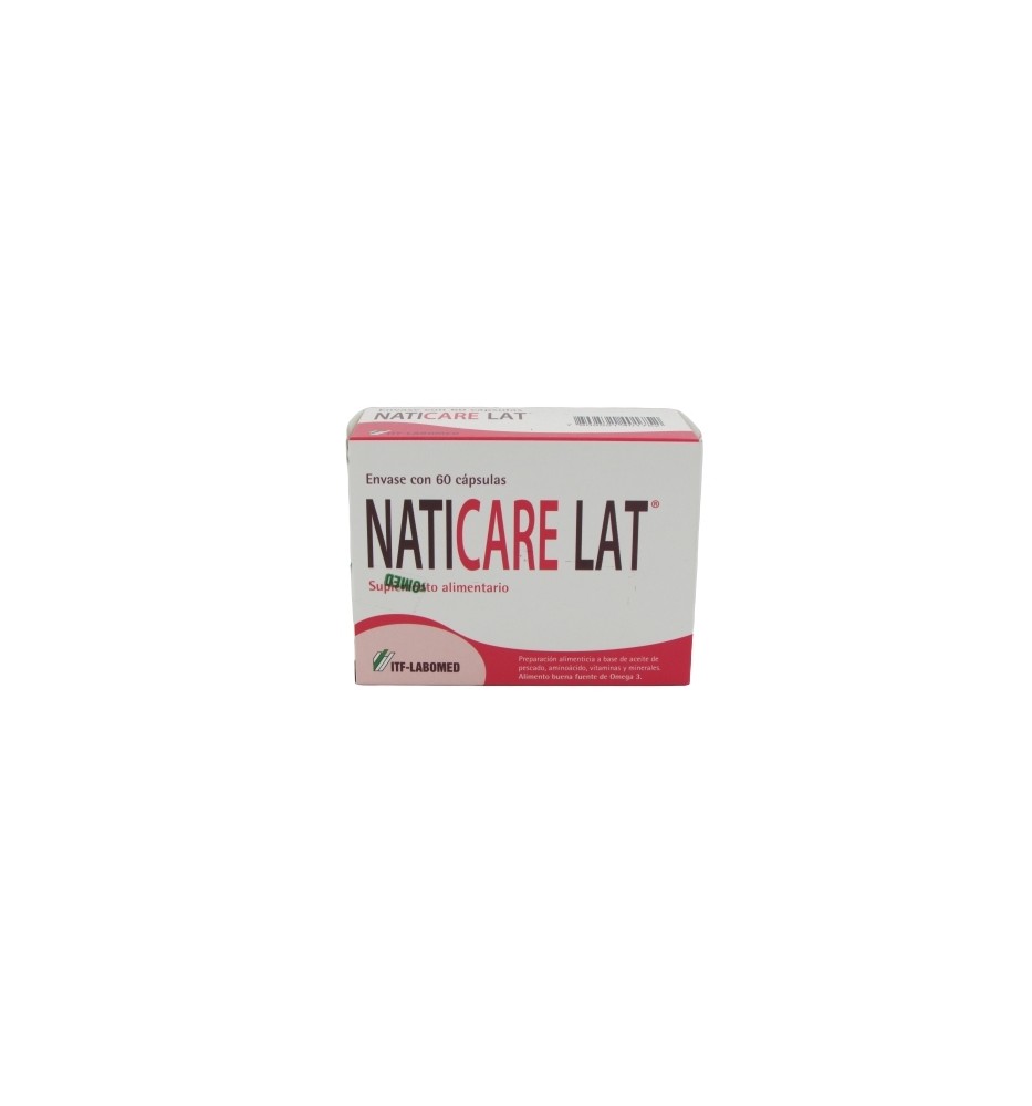 NATICARE LAT X60 CAPSULAS