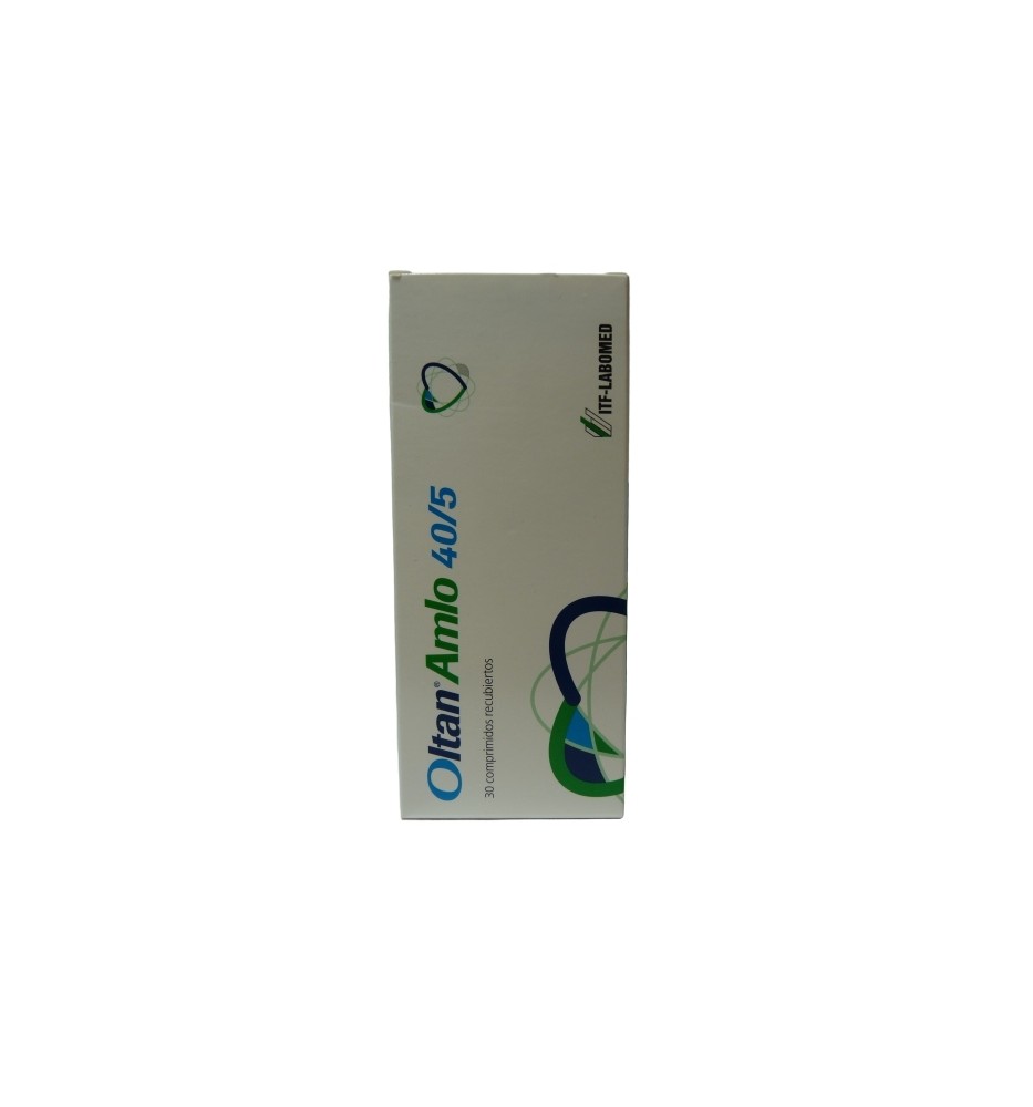 OLTAN AMLO 40/5 MG X30 COMPRIMIDOS RECUBIERTOS OLTAN AMLO 40/5 MG X30 COMPRIMIDOS RECUBIERTOS