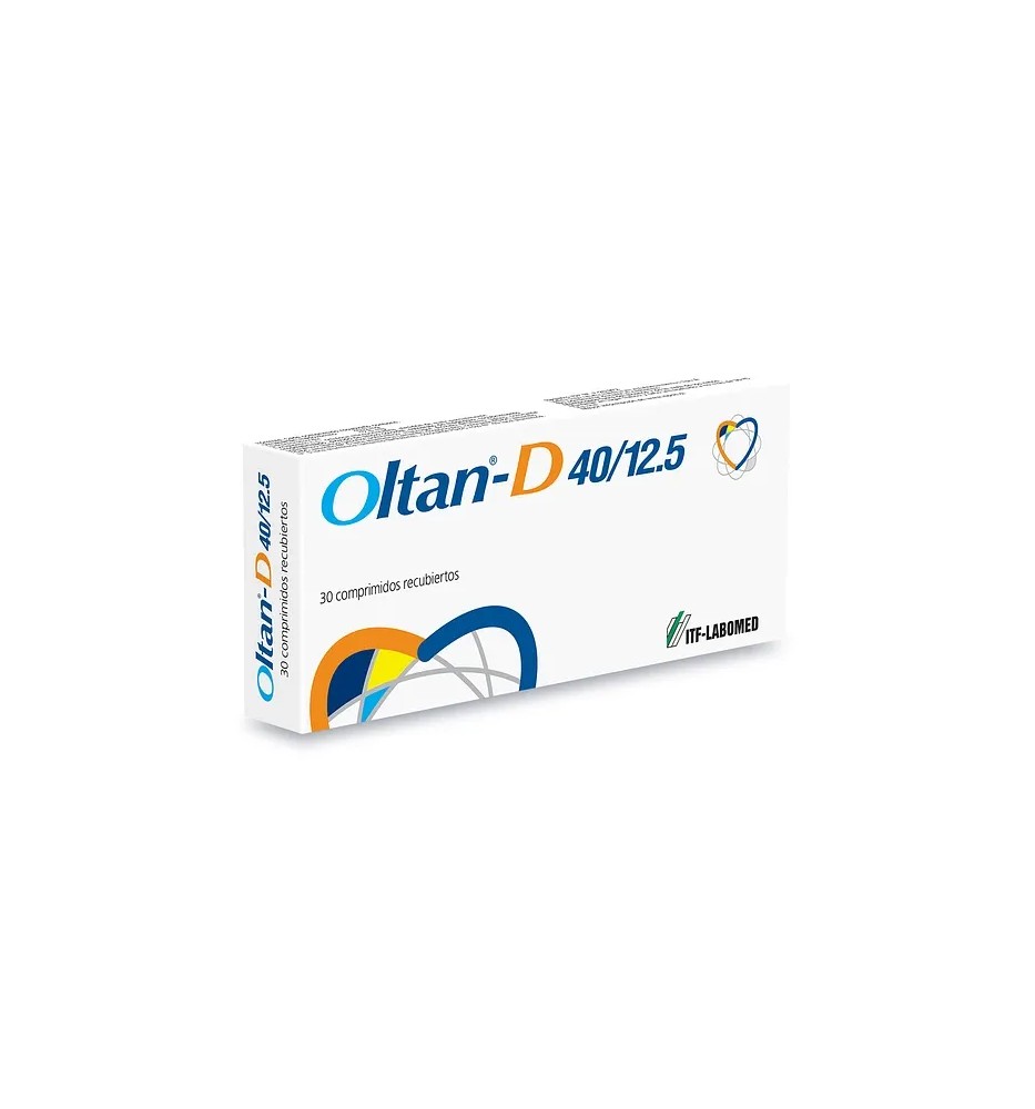 OLTAN D 40/12.5 MG X30 COMPRIMIDOS RECUBIERTOS OLTAN D 40/12.5 MG X30 COMPRIMIDOS RECUBIERTOS