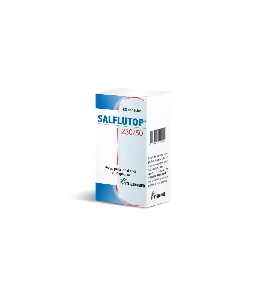 SALFLUTOP 250/50 MCG X 60 DOSIS CAPSULA PARA INHALACION