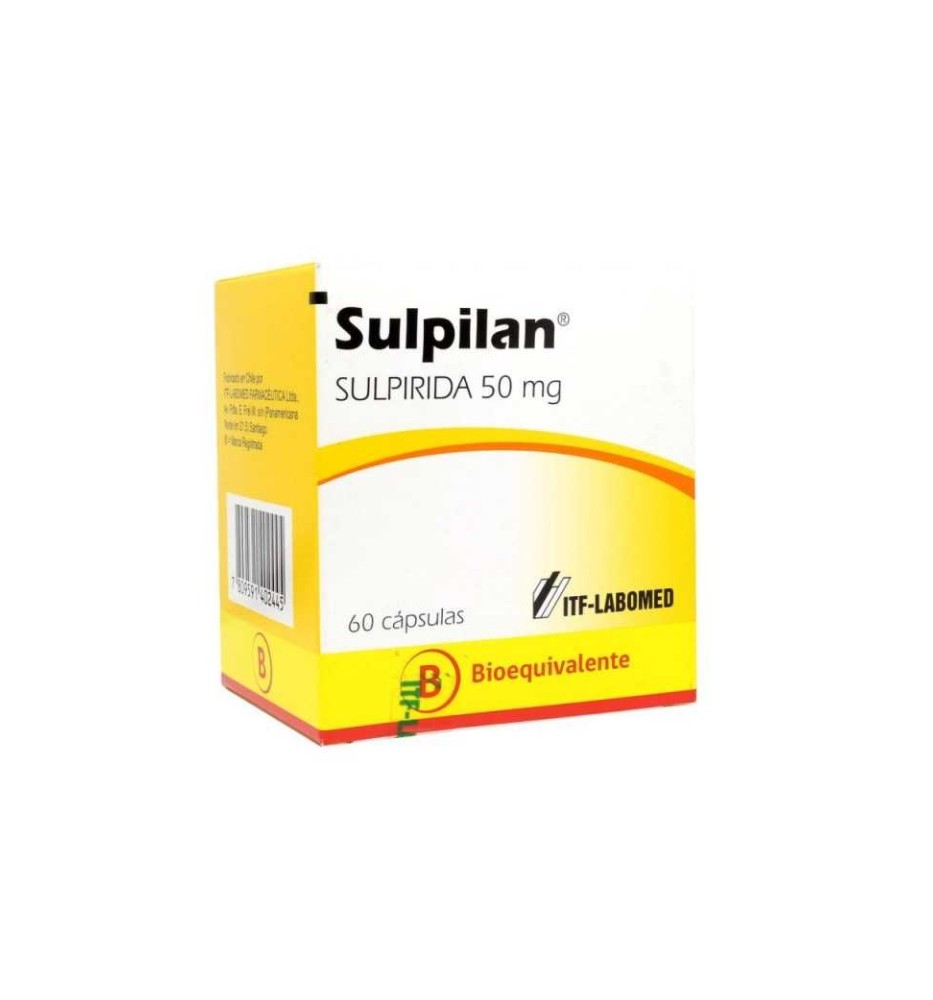 SULPILAN 50 MG X60 CAPSULAS SULPILAN 50 MG X60 CAPSULAS