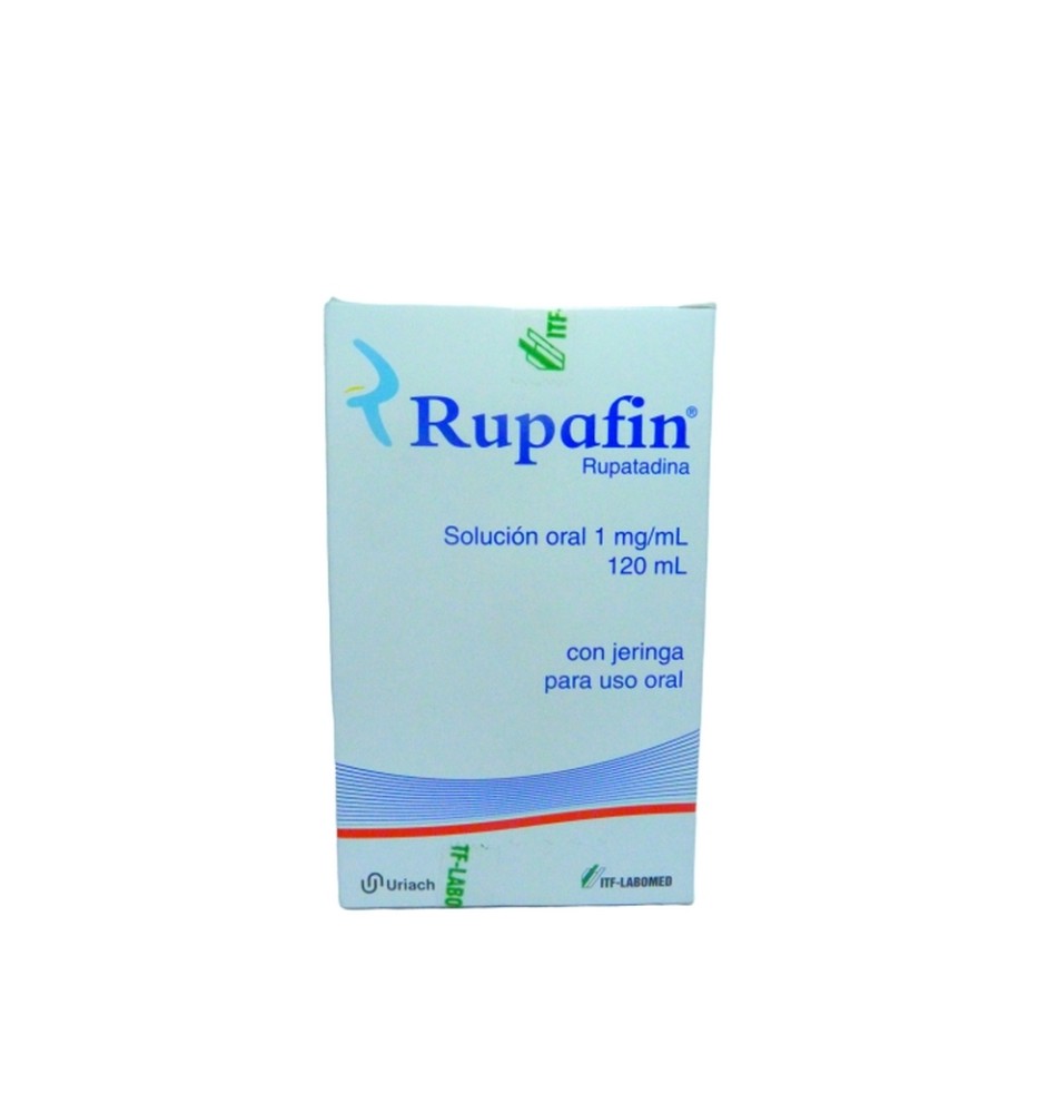RUPAFIN SOLUCION ORAL 1MG X120 RUPAFIN SOLUCION ORAL 1MG X120