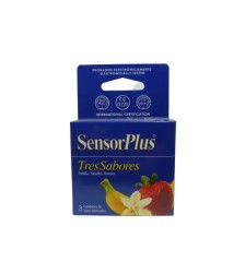 SENSOR PLUS 3 SABORES X3