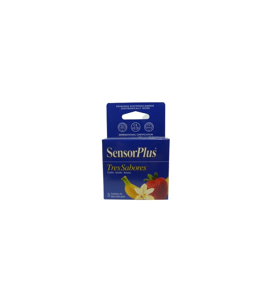 SENSOR PLUS 3 SABORES X3