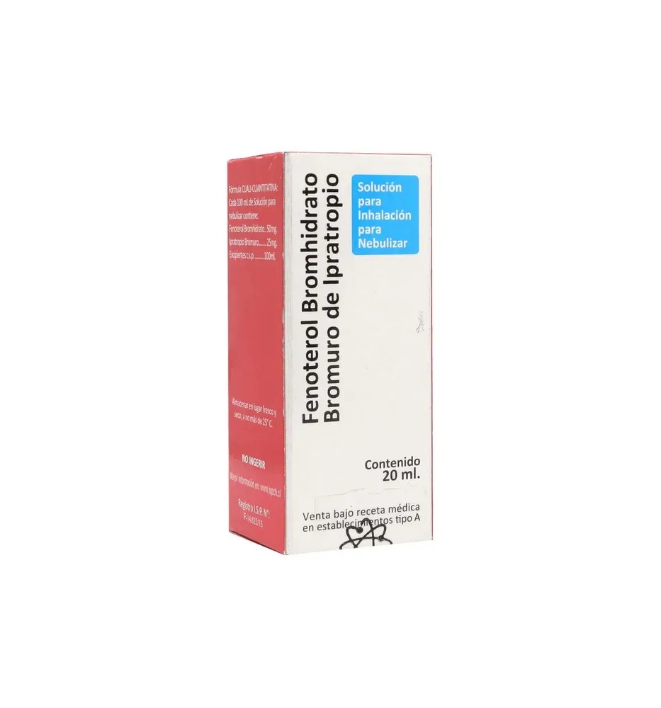BROMURO IPRATROPIO - FENOTEROL X 20 ML SOLUCION PARA NEBULIZAR