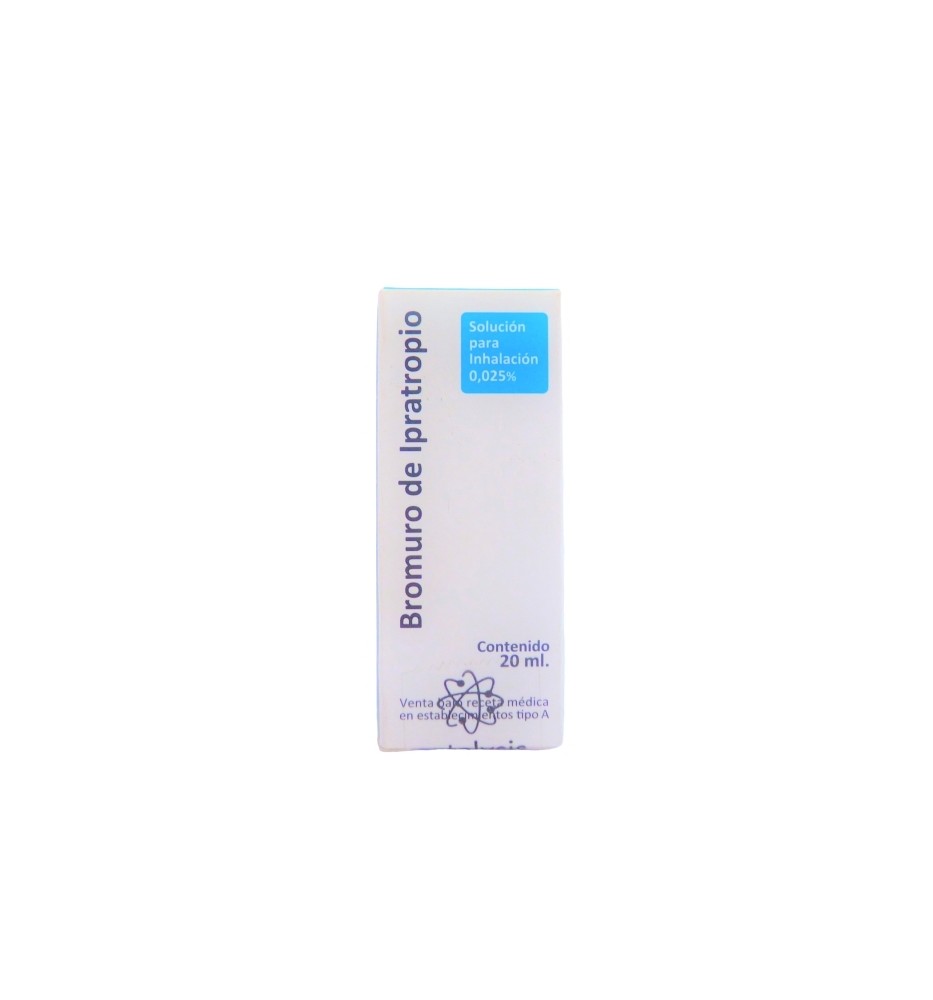 BROMURO IPRATROPIO 0.25 % X 20 ML SOLUCION PARA NEBULIZAR