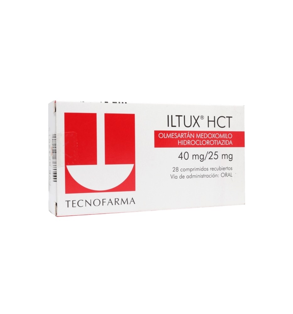 ILTUX HCT 40/25 MG X 28 COMPRIMIDOS ILTUX HCT 40/25 MG X 28 COMPRIMIDOS