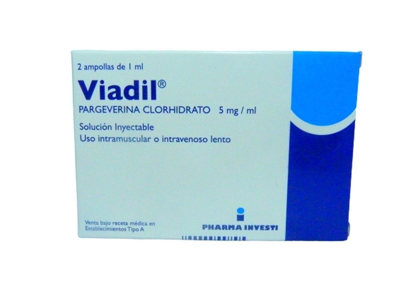 VIADIL 5 MG/1ML X 2AMPOLLAS