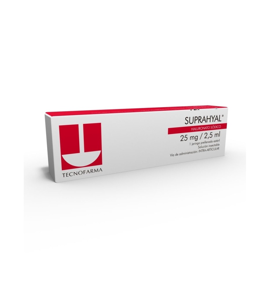 SUPRAHYAL 25 MG/2.5 ML X 1 JERINGA