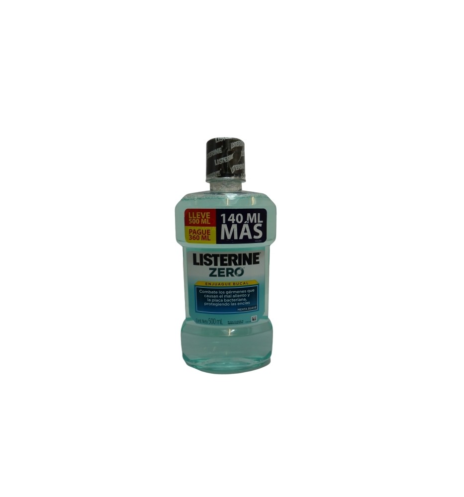 LISTERINE ZERO COOL MINT.500ML