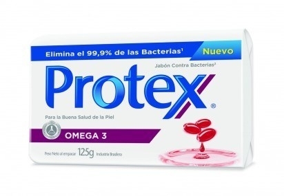 PROTEX JAB BARRA OMEGA 3 X 125G