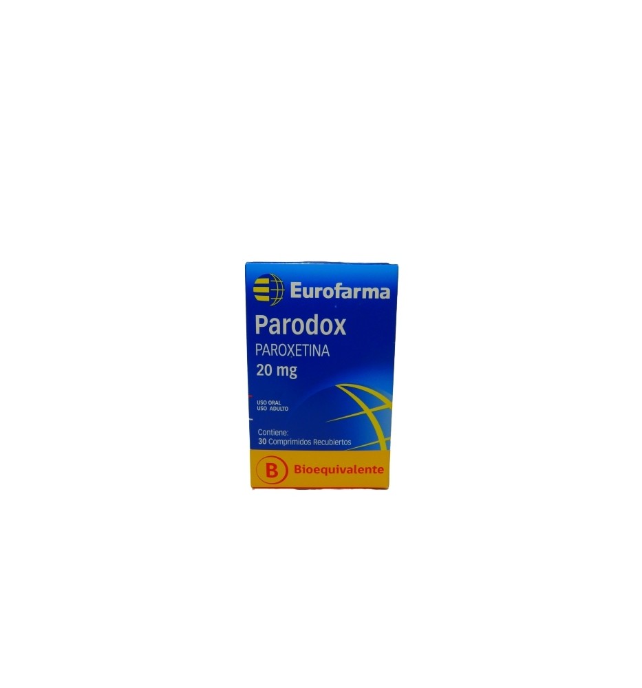 PARODOX 20MG X20 COMPRIMIDOS