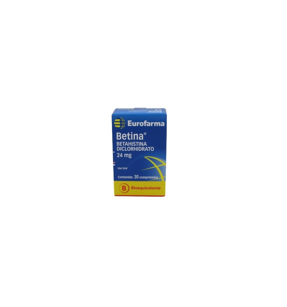 BETINA 24 MG 24MG X30 COMPRIMIDOS BETINA 24 MG 24MG X30 COMPRIMIDOS