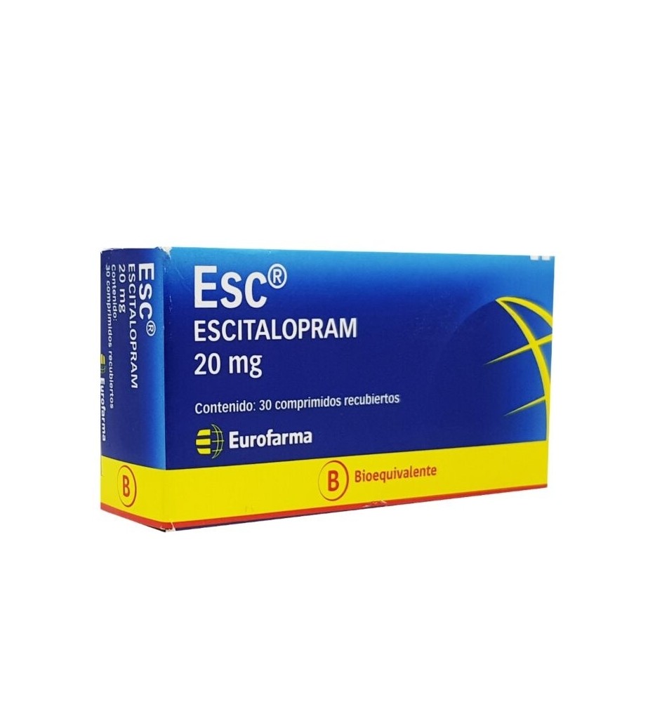 ESC 20 MG X 30 COMPRIMIDOS ESC 20 MG X 30 COMPRIMIDOS