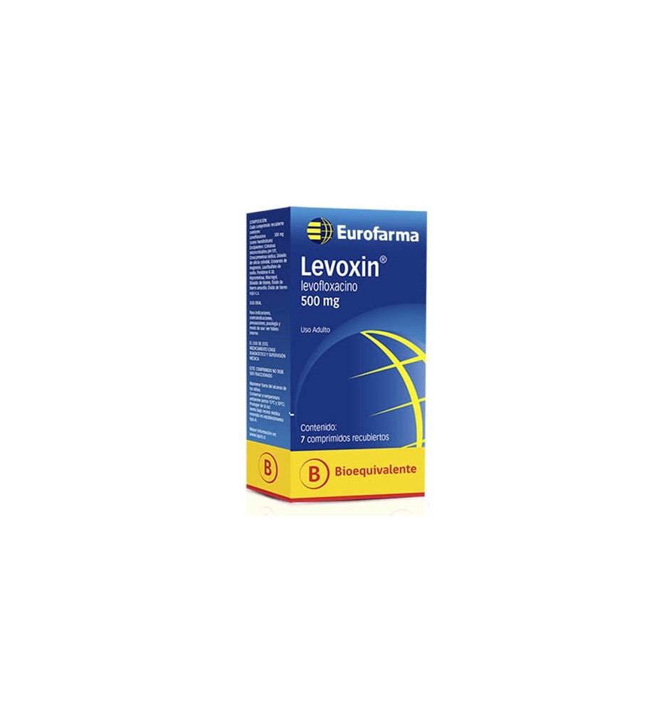 LEVOXIN 500 MG X 7 COMPRIMIDOS LEVOXIN 500 MG X 7 COMPRIMIDOS
