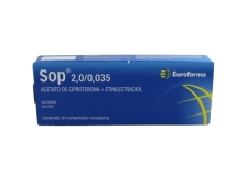 SOP 2.0/0.035 MG X21 COMPRIMIDOS RECUBIERTOS