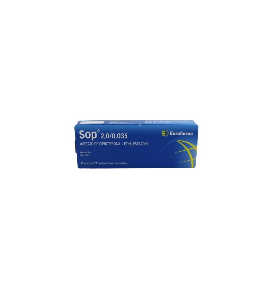 SOP 2.0/0.035 X21 COMPRIMIDOS RECUBIERTOS