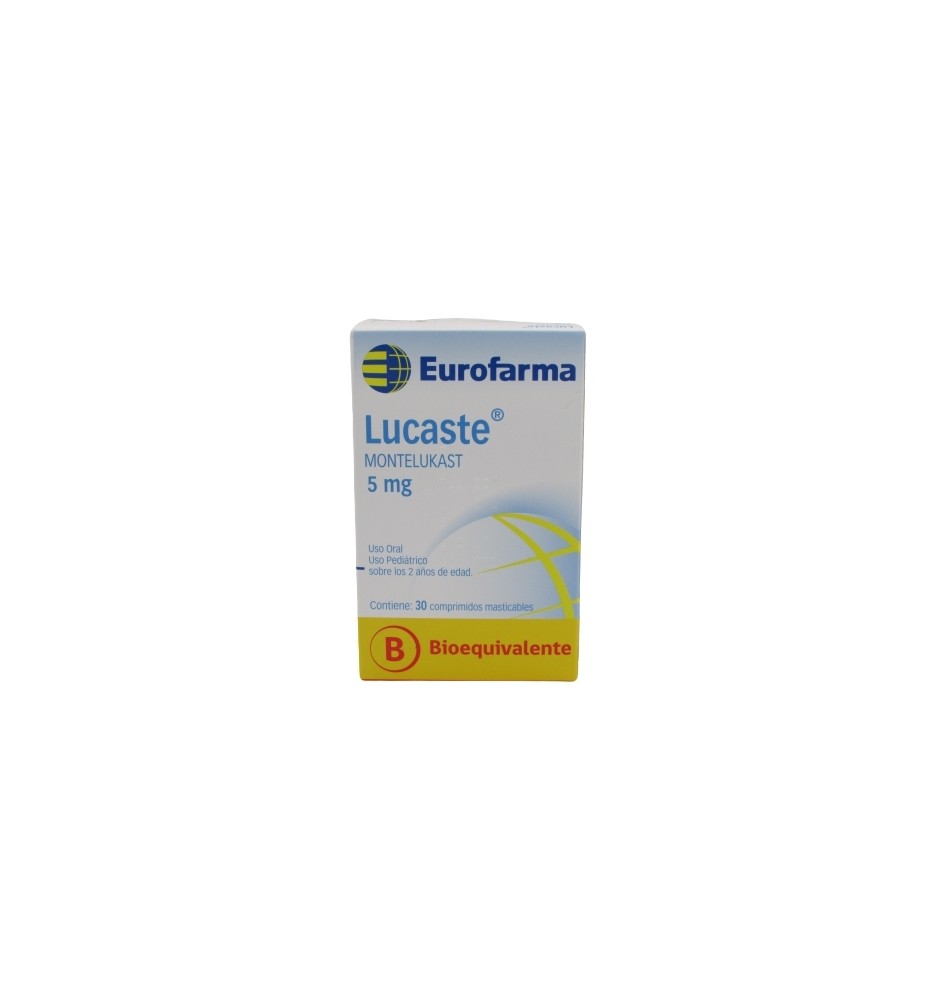 LUCASTE 5 MG X 30 COMPRIMIDOS LUCASTE 5 MG X 30 COMPRIMIDOS