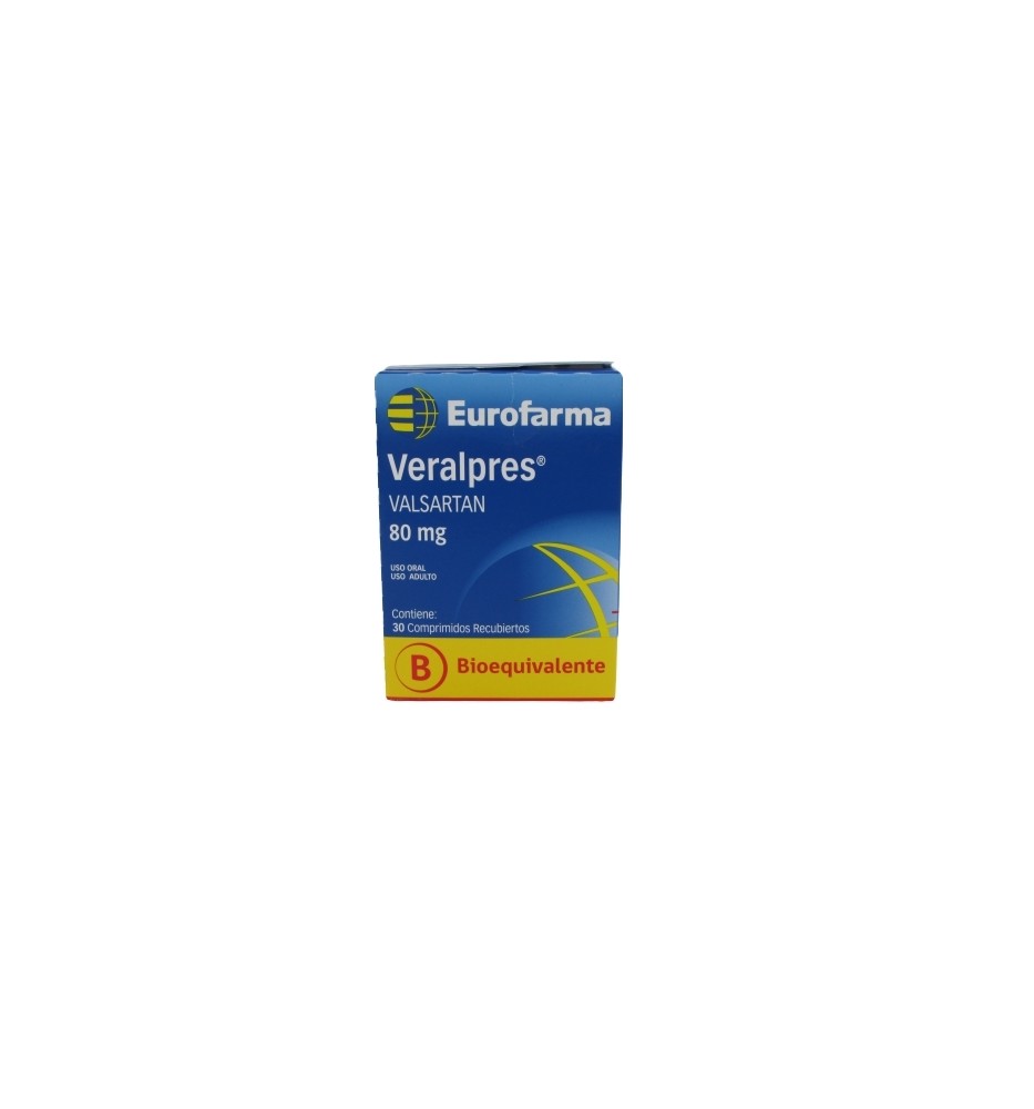 VERALPRES 80 MG X30 COMPRIMIDOS VERALPRES 80 MG X30 COMPRIMIDOS