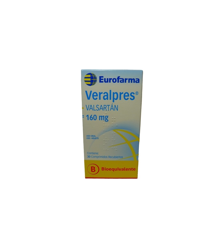 VERALPRES 160 MG X30 COMPRIMIDOS VERALPRES 160 MG X30 COMPRIMIDOS