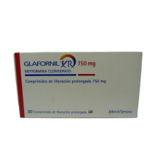 GLAFORNIL XR 750MG X30 COMPRIMIDOS
