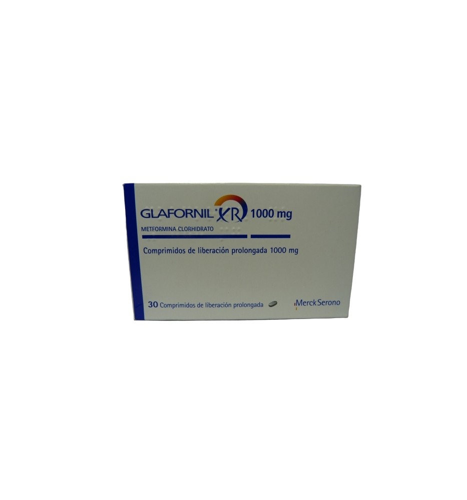 GLAFORNIL XR 1000 MG X30 COMPRIMIDOS LIBERACION PROLONGADA