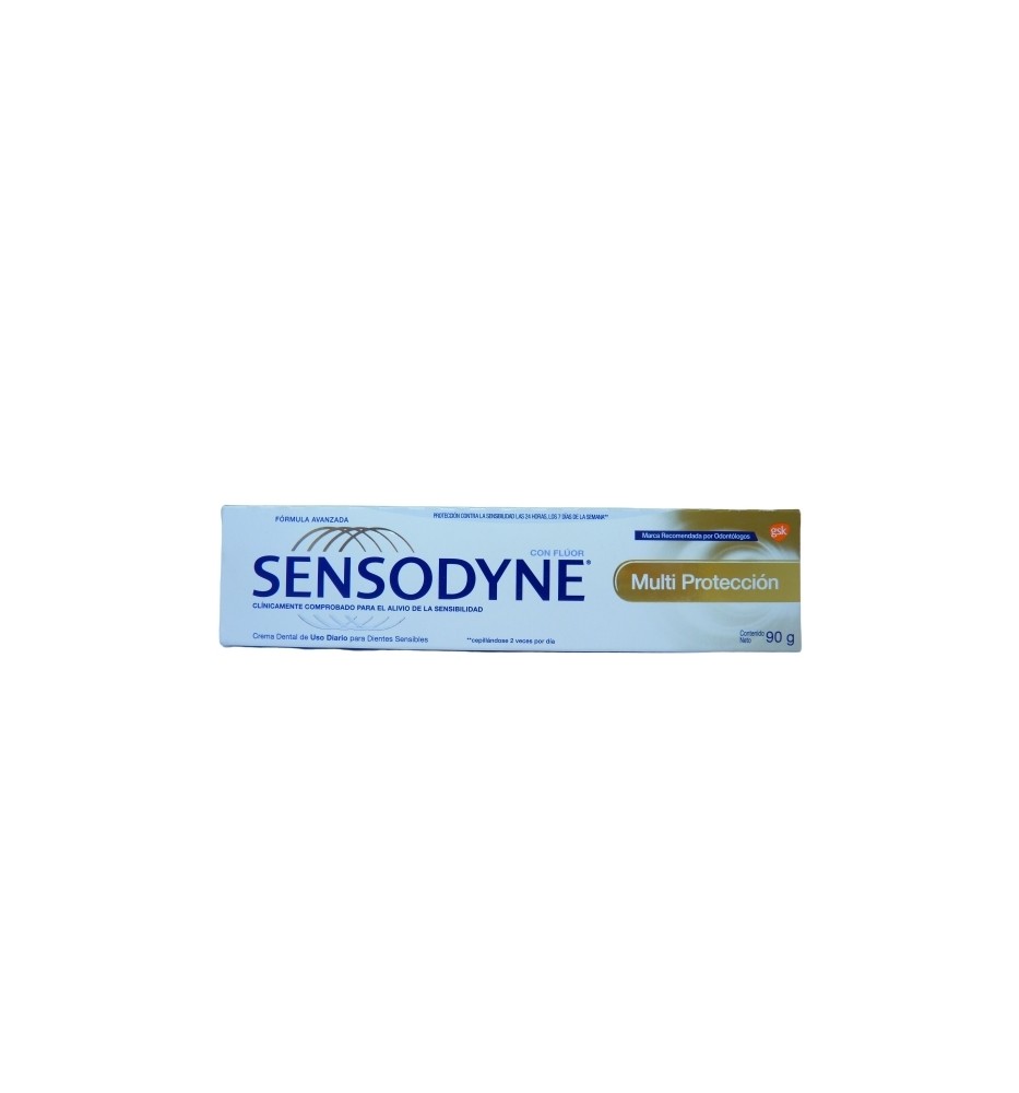 SENSODYNE CREMA DENTAL MULTIPROTECCION 90G X90 SENSODYNE CREMA DENTAL MULTIPROTECCION 90G X90
