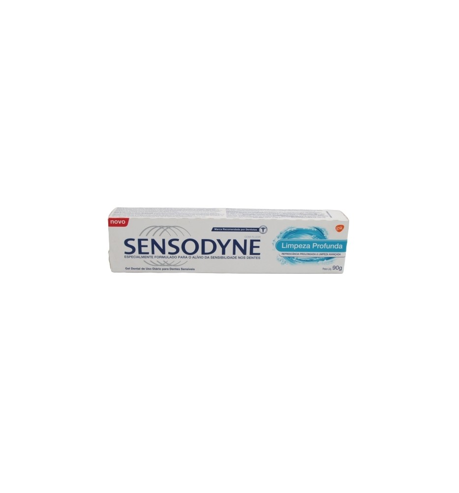 SENSODYNE CREMA LIMPIEZA PROFUNDA 90G X90 SENSODYNE CREMA LIMPIEZA PROFUNDA 90G X90