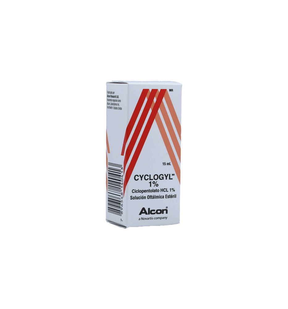 CYCLOGYL 1 % X 15 ML SOLUCION OFTALMICA CYCLOGYL 1 % X 15 ML SOLUCION OFTALMICA