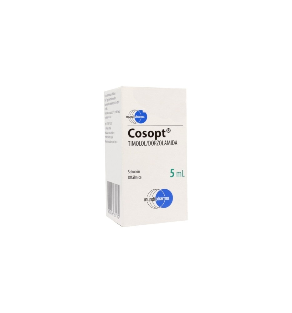 COSOPT X 5 ML SOLUCION OFTALMICA COSOPT X 5 ML SOLUCION OFTALMICA