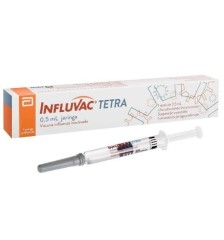 INFLUVAC TETRA VACUNA ANTIGIPAL X 1 JERINGA