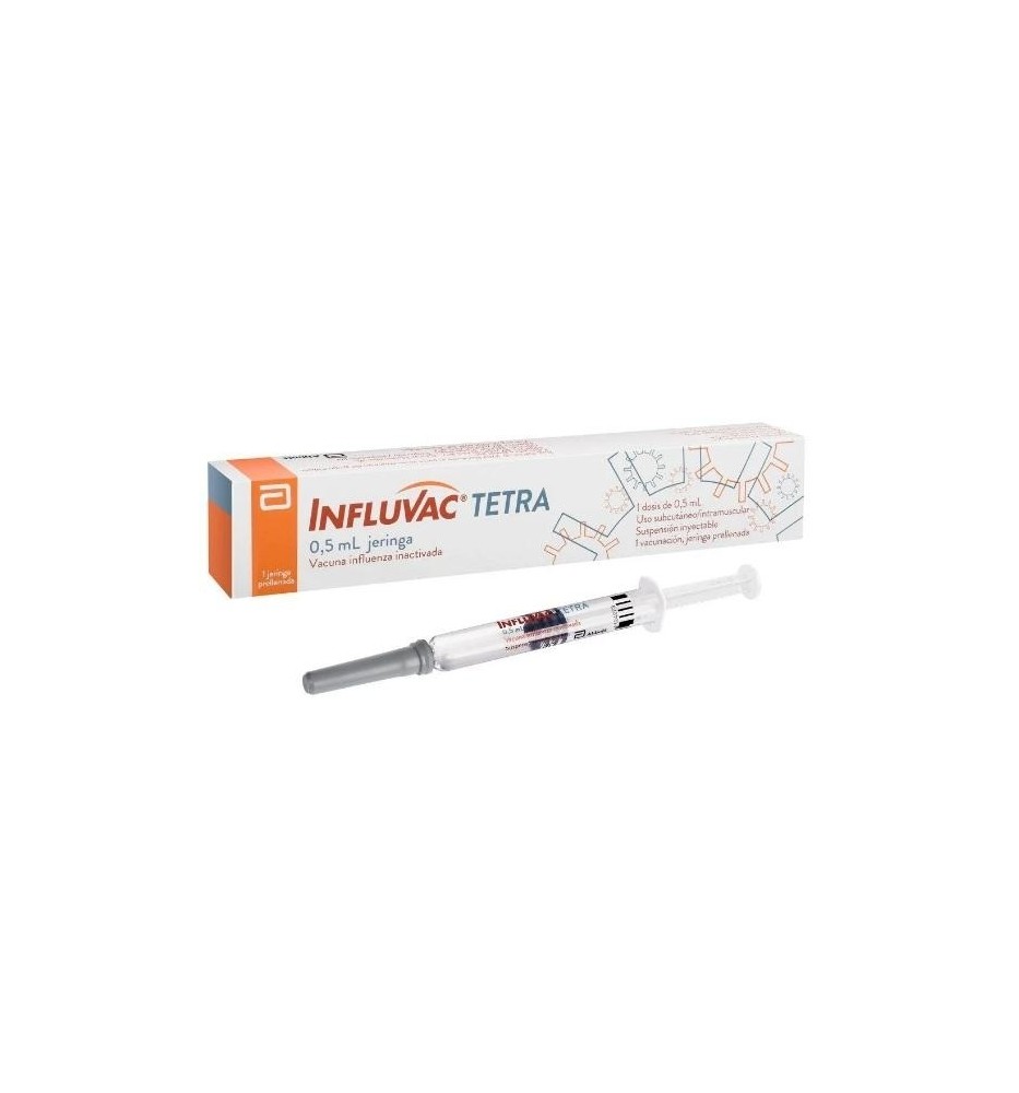 INFLUVAC TETRA VACUNA ANTIGIPAL X 1 JERINGA INFLUVAC TETRA VACUNA ANTIGIPAL X 1 JERINGA