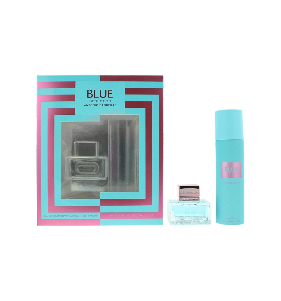ANTONIO BANDERAS BLUE SEDUCTION WOMEN EDT + DESSP ANTONIO BANDERAS BLUE SEDUCTION WOMEN EDT + DESSP