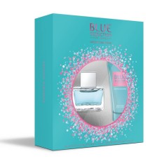 ANTONIO BANDERAS BLUE SEDUCTION WOMEN EDT + BODY LOTION