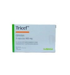 TRICEF 400 MG X 5 CAPSULAS