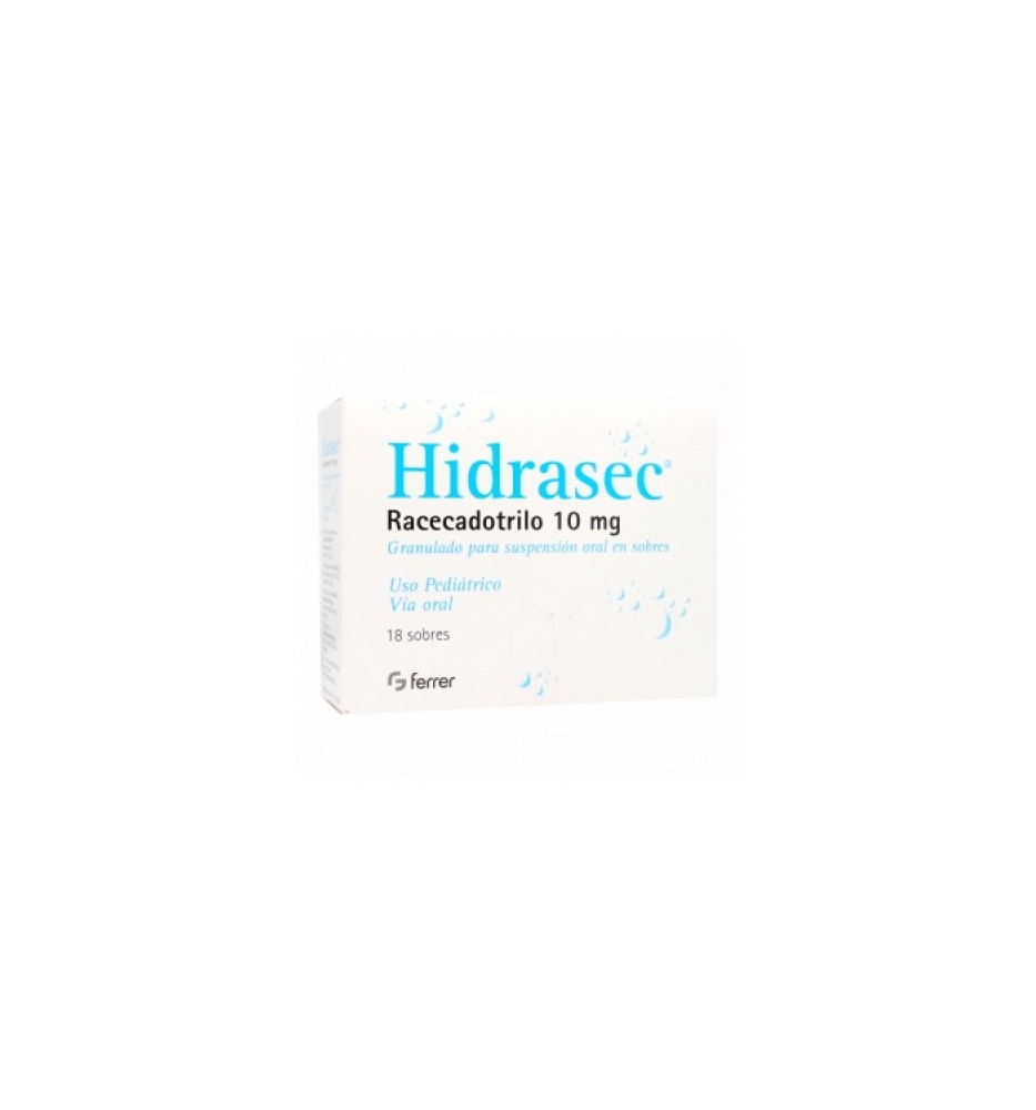 HIDRASEC PEDIATRICO 10 MG  X 18 SACHETS