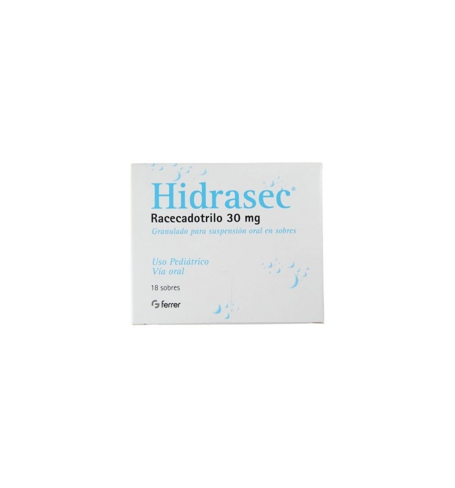 HIDRASEC PEDIATRICO 30 MG X 18 SACHETS HIDRASEC PEDIATRICO 30 MG X 18 SACHETS