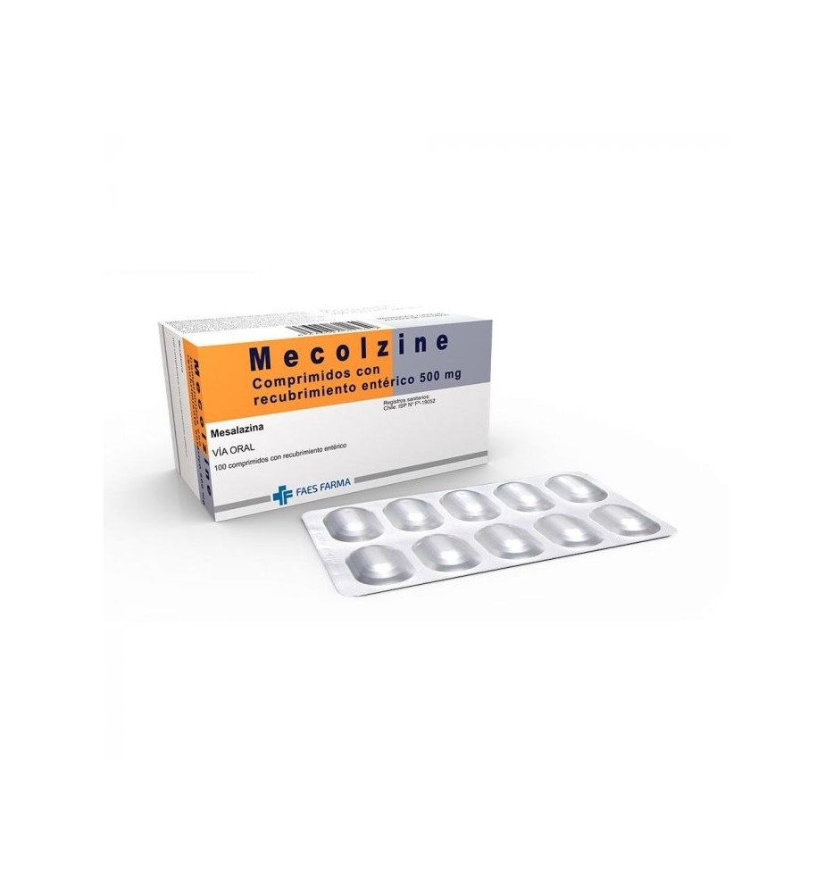 MECOLZINE 500 MG X 100 COMPRIMIDOS