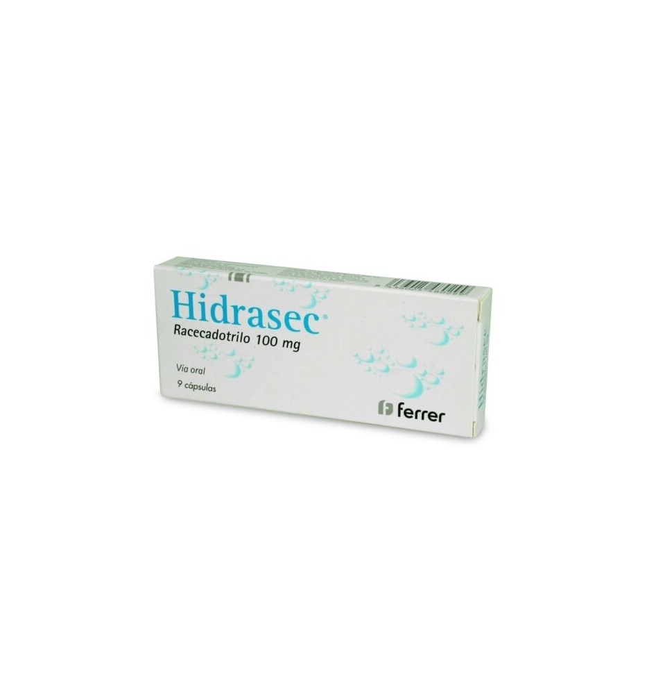 HIDRASEC 100MG X9 CAPSULAS