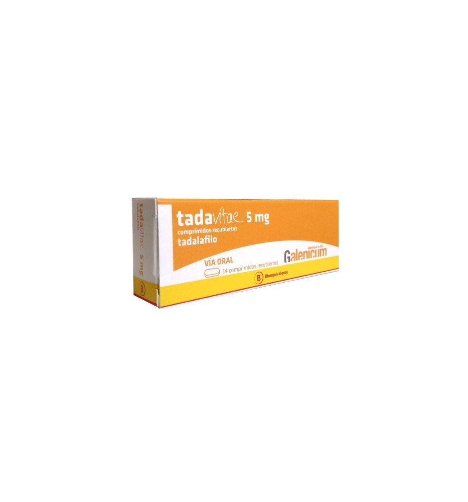 TADAVITAE 5MG X14 COMPRIMIDOS TADAVITAE 5MG X14 COMPRIMIDOS