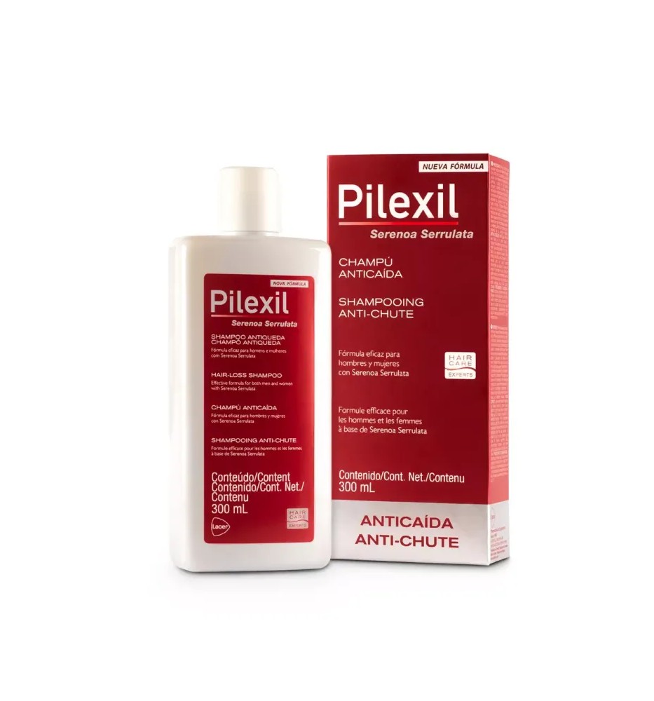 PILEXIL SHAMPOO ANTI CAIDA 300ML X300 PILEXIL SHAMPOO ANTI CAIDA 300ML X300