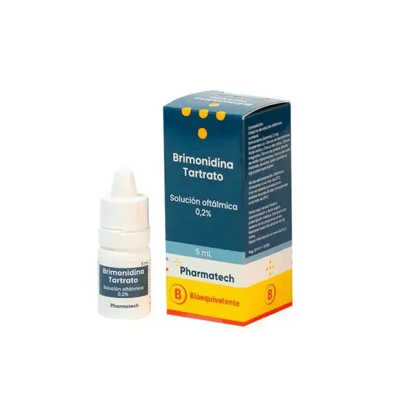 BRIMONIDINA TARTRATO 0.2 % X 5 ML SOLUCION OFTALMICA