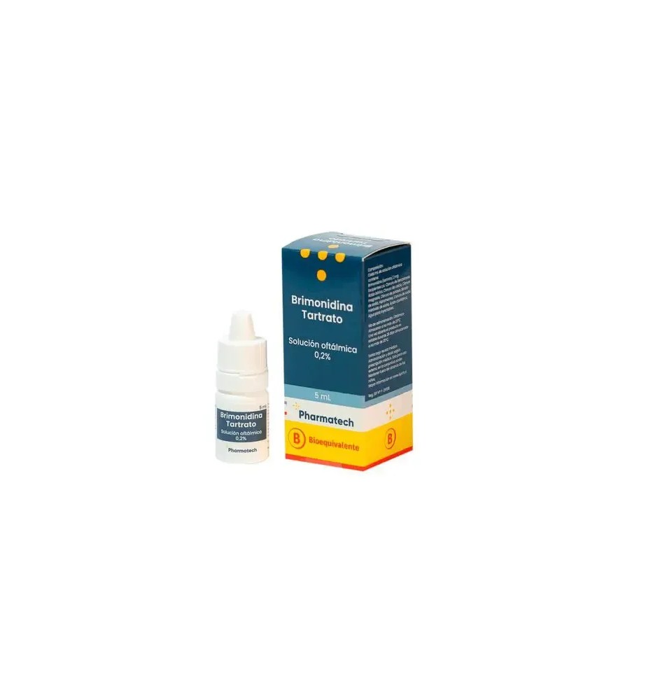 BRIMONIDINA TARTRATO 0.2% X5
