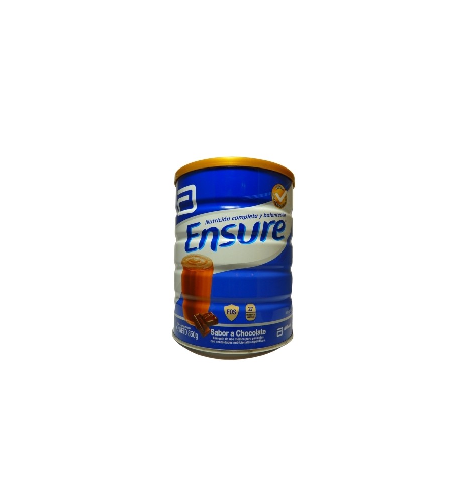 ENSURE FOS CHOCOLATE PVO 850G ENSURE FOS CHOCOLATE PVO 850G