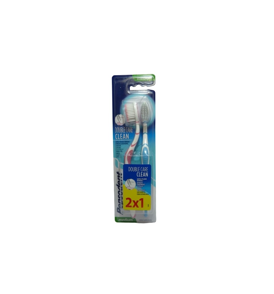 CEP PEPSODENT DOUBLE CARE MEDIUM 2X1