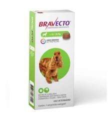 BRAVECTO PALAT PERRO 10-20 KG X 1 COMPRIMIDO
