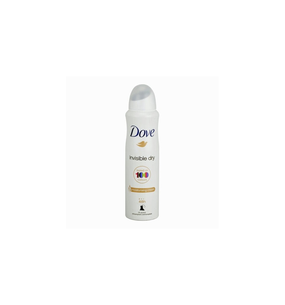 DOVE DESODORANTE SPRAY INVISIBLE DRY 150ML DAMA DOVE DESODORANTE SPRAY INVISIBLE DRY 150ML DAMA