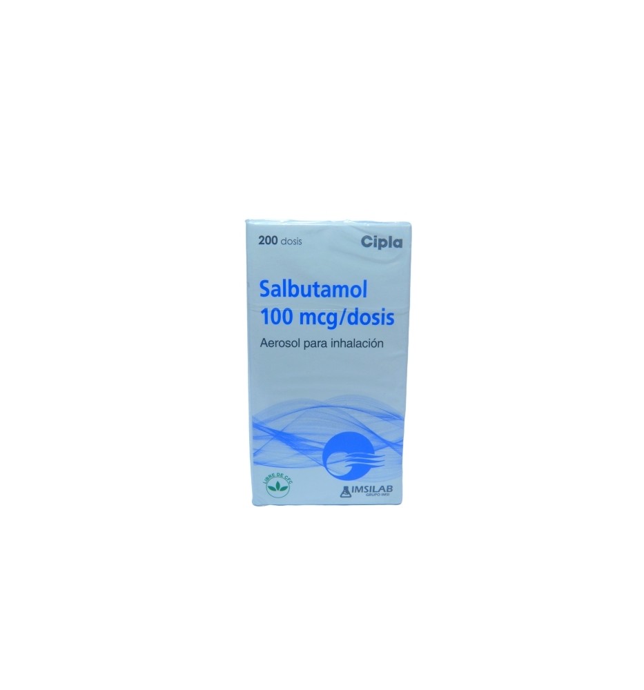 SALBUTAMOL 100 MCG X 200 DOSIS SOLUCION PARA INHALACION